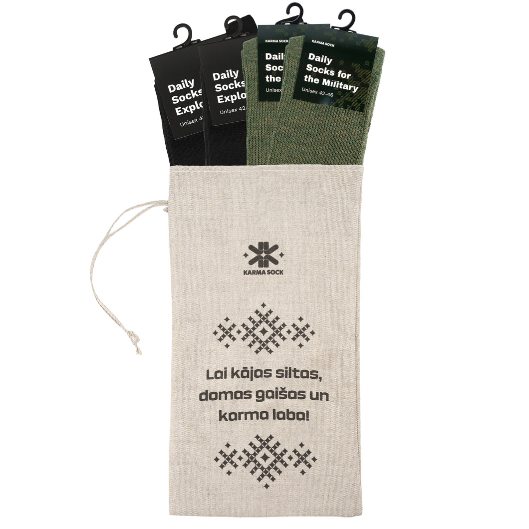 Sokkide kinkekomplekt 